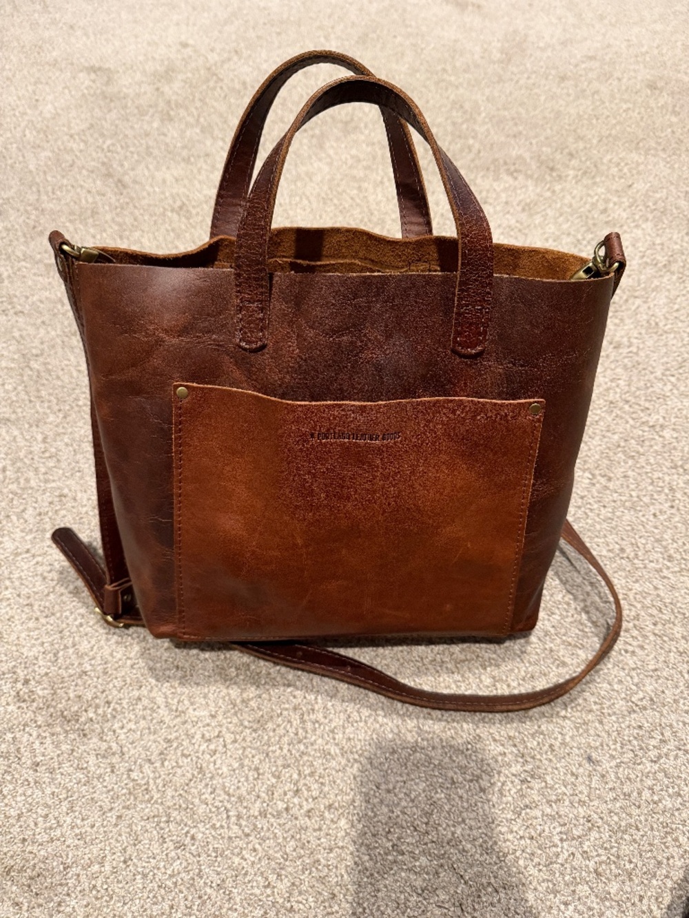 Portland Leather Goods Medium crossbody Tote